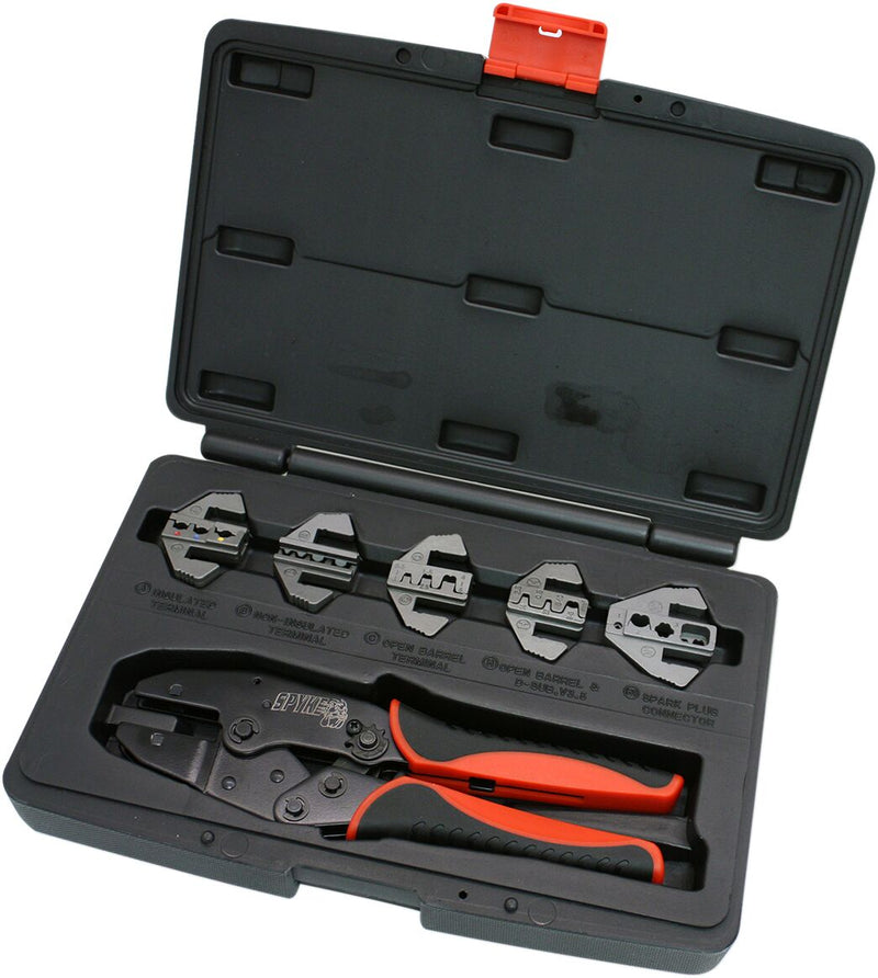 Spyke Quick-Change Crimping Tool - Black, Orange, Wire Terminal
