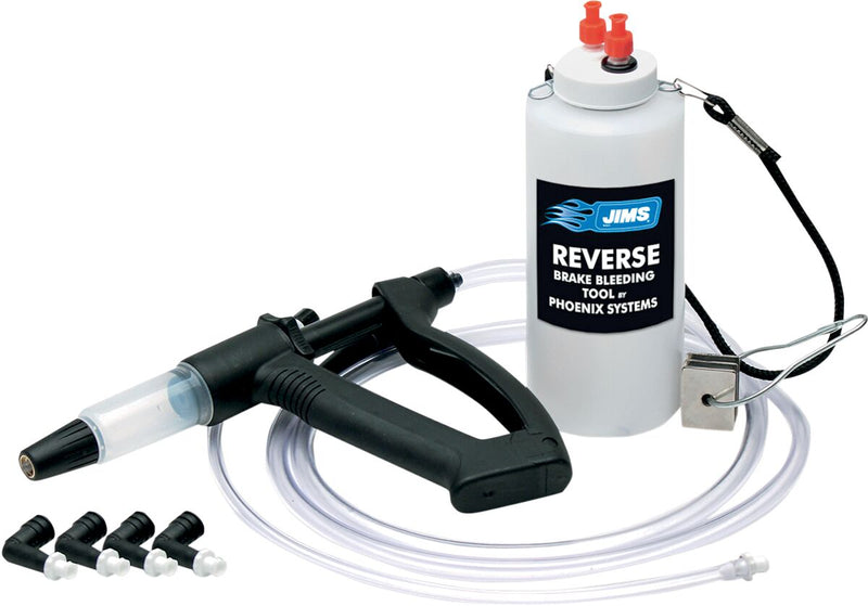 JIMS Brake Bleeder - Black,  Clear - Brake Line,  Dual-Disc,  Single Disc