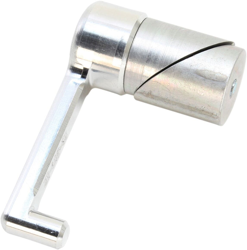 Moose Offroad Hard-parts Axle Pull Handle Insert - Silver, Front Axle