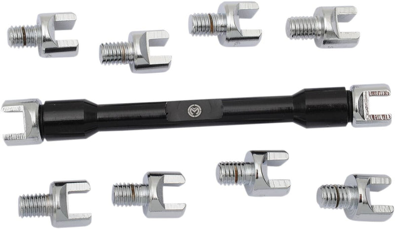 Moose Offroad Hard-parts Spoke Wrench Kit - Black, Machined, Silver