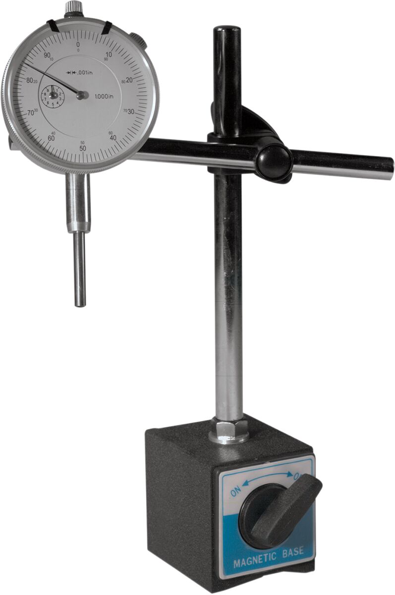 K&L SUPPLY Dial Indicator Gauge - Black, Pressure Gauge