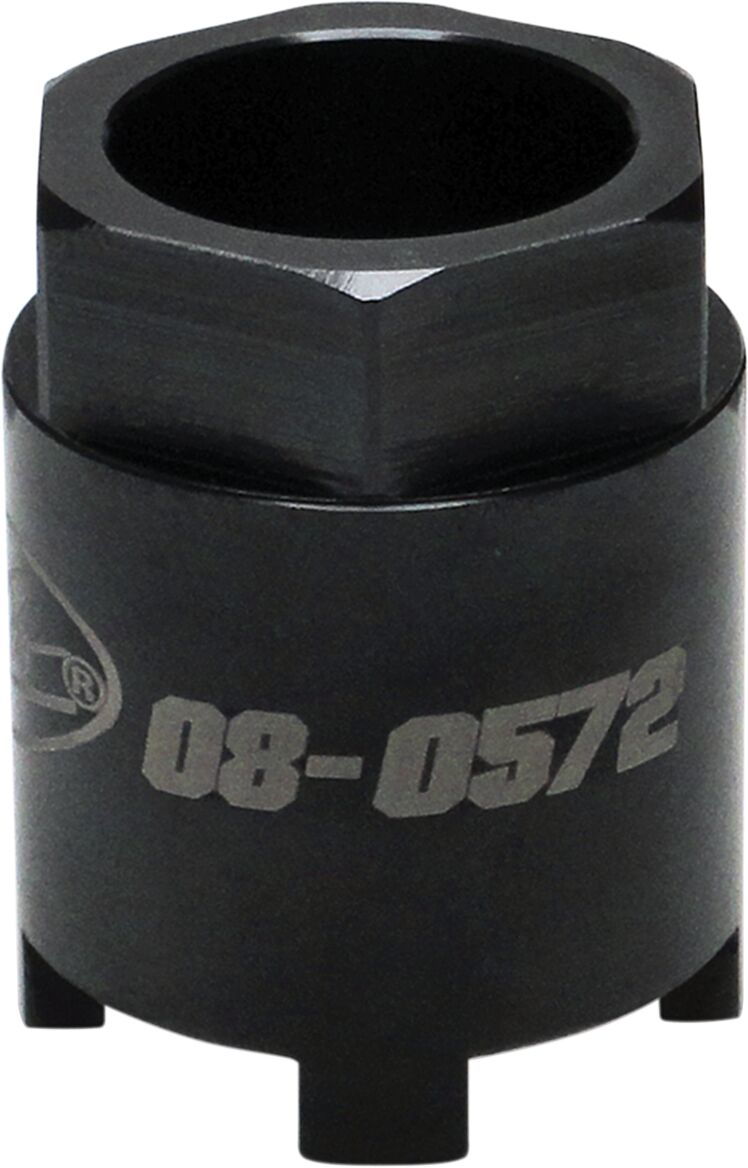 Motion Pro Spanner Nut Socket - Black,  Oxide - Motor Mount - 08-0572