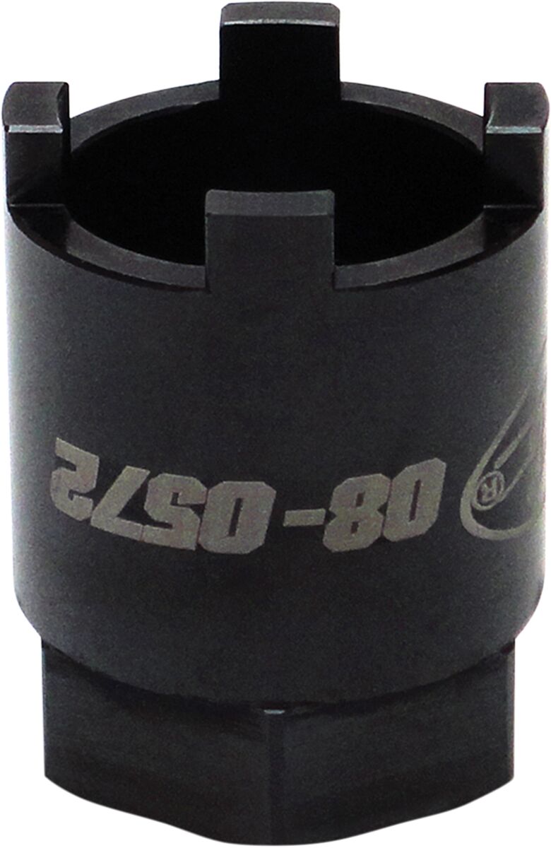 Motion Pro Spanner Nut Socket - Black,  Oxide - Motor Mount - 08-0572