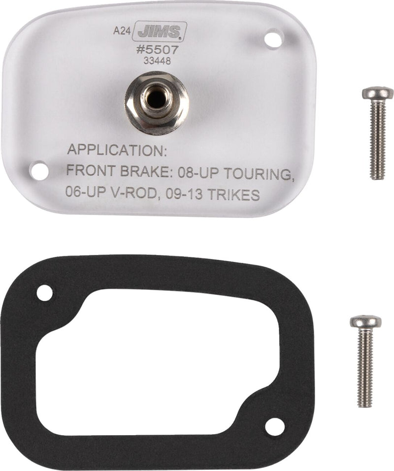 JIMS Master Cylinder Brake Bleeding Solution - Silver, Vacuum-Bleed