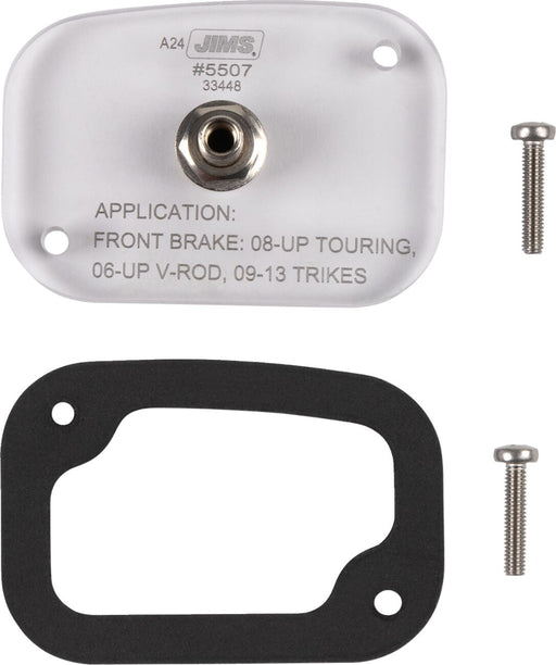 JIMS Master Cylinder Brake Bleeding Solution - Silver, Vacuum-Bleed