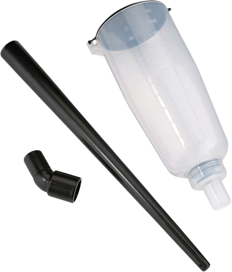 Moose Offroad Hard-parts Adjustable Funnel - Black, Clear