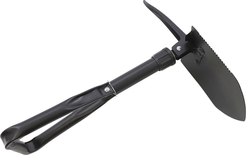 Moose Offroad Hard-parts Foldable Shovel - Black, Heavy Duty