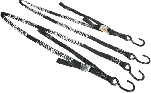 Moose Offroad Hard-parts Heavy-Duty Tie-Downs - Black