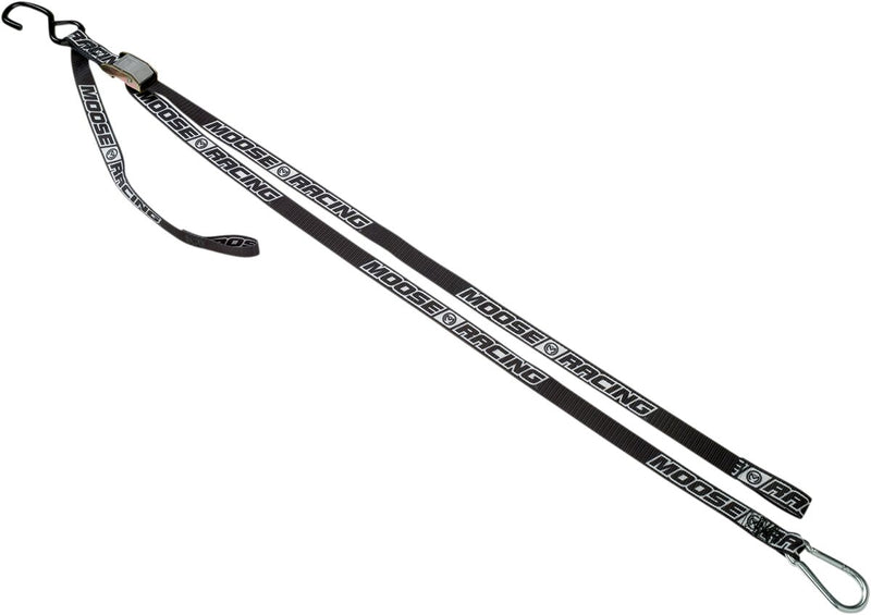 Moose Offroad Hard-parts Carabiner Tie-Downs - Black