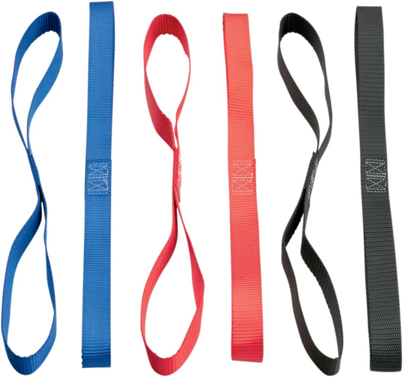 Moose Offroad Hard-parts Soft Tyes - Red, Tie-Down Strap