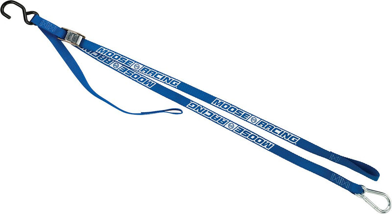 Moose Offroad Hard-parts Carabiner Tie-Downs - Blue