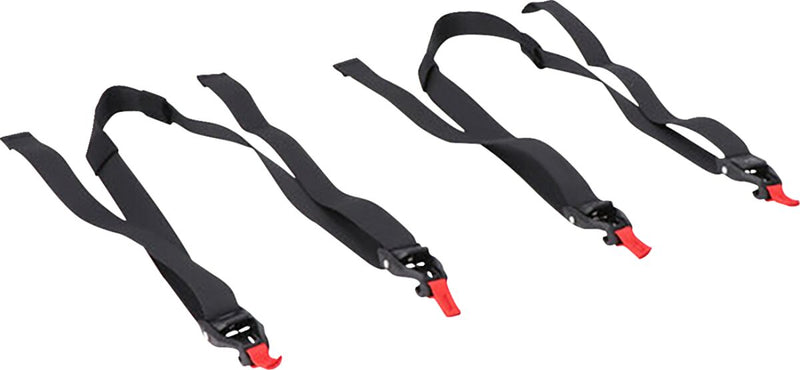 SW-Motech PRO Tail Strap Set - Black, Tie-Down Strap