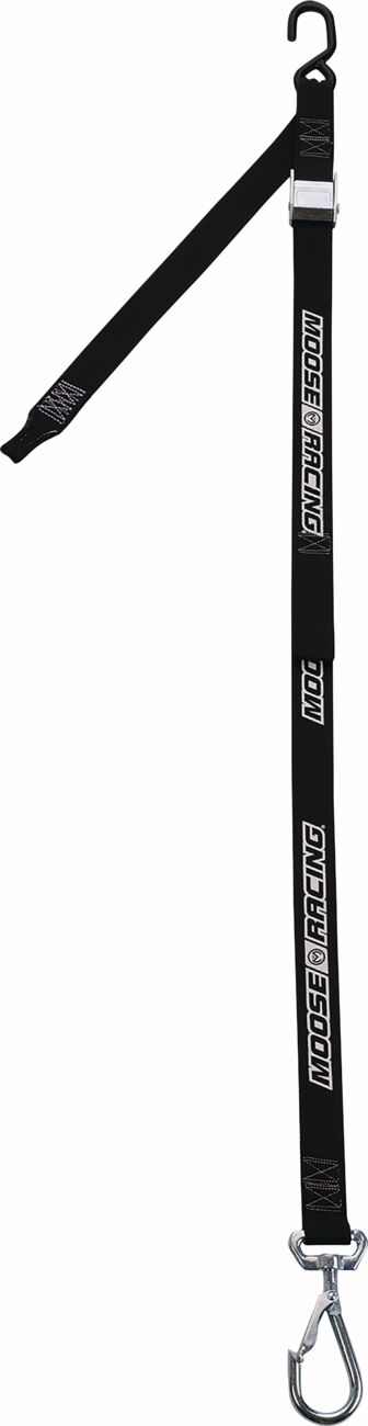 Moose Offroad Hard-parts Tie-Downs with Swivel Hook - Black