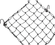 Moose Offroad Hard-parts Cargo Net with Steel Hooks - Black, 6 Hook