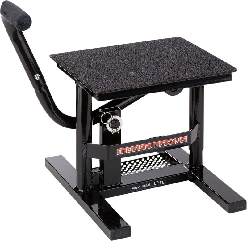 Moose Offroad Hard-parts Motorcycle Lift Stand - Black, Powder-Coated