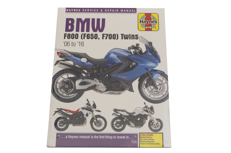 HAYNES Service Manual - Motorcycle - 9780857339218