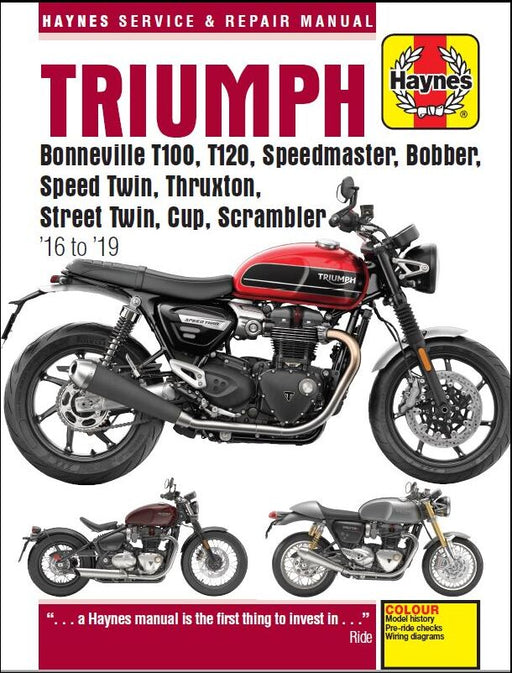 HAYNES Service Manual - Motorcycle - 9781785214493