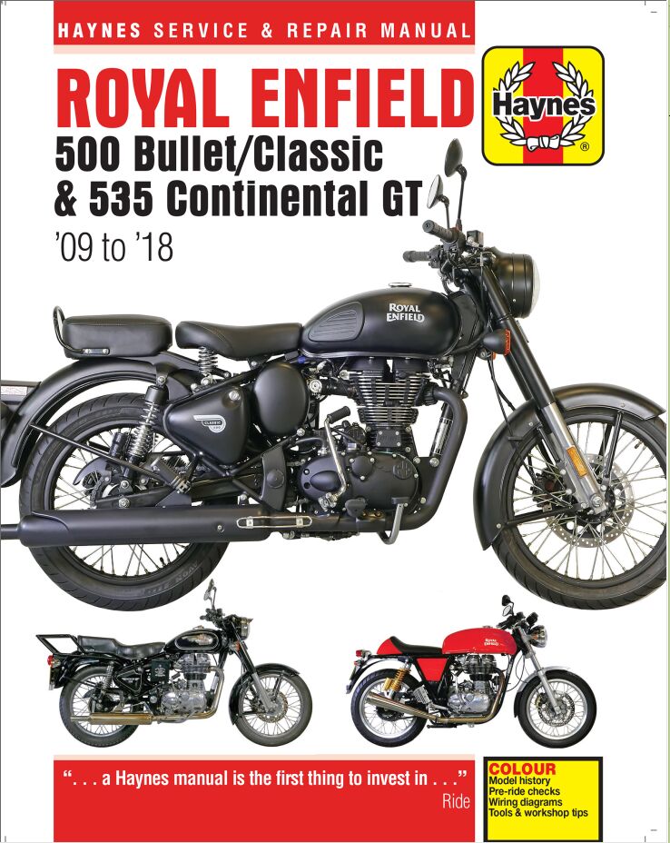 HAYNES Service Manual - Motorcycle - 9781785214271