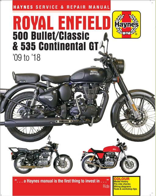 HAYNES Service Manual - Motorcycle - 9781785214271