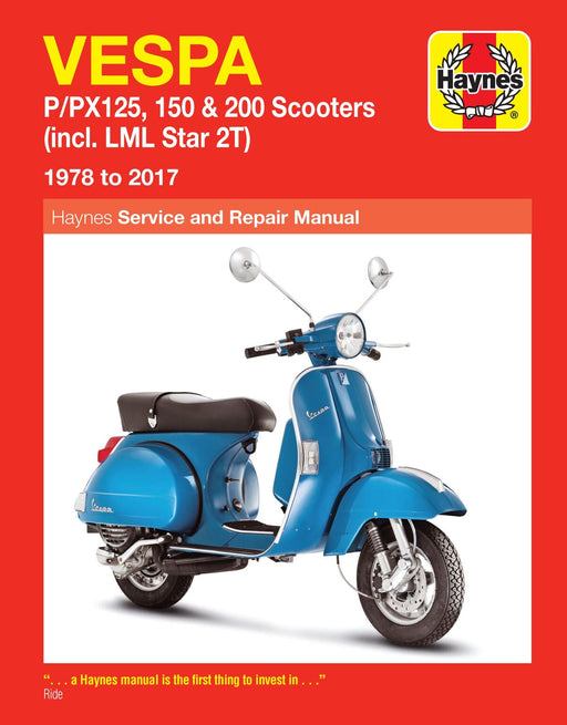 HAYNES Service Manual - Scooter - 9781785214356