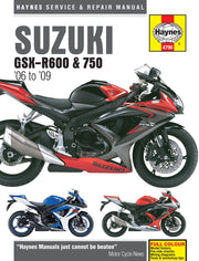 HAYNES Service Manual - Motorcycle - 9781785213540