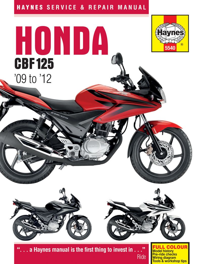 HAYNES Service Manual - Motorcycle - 9781785213533