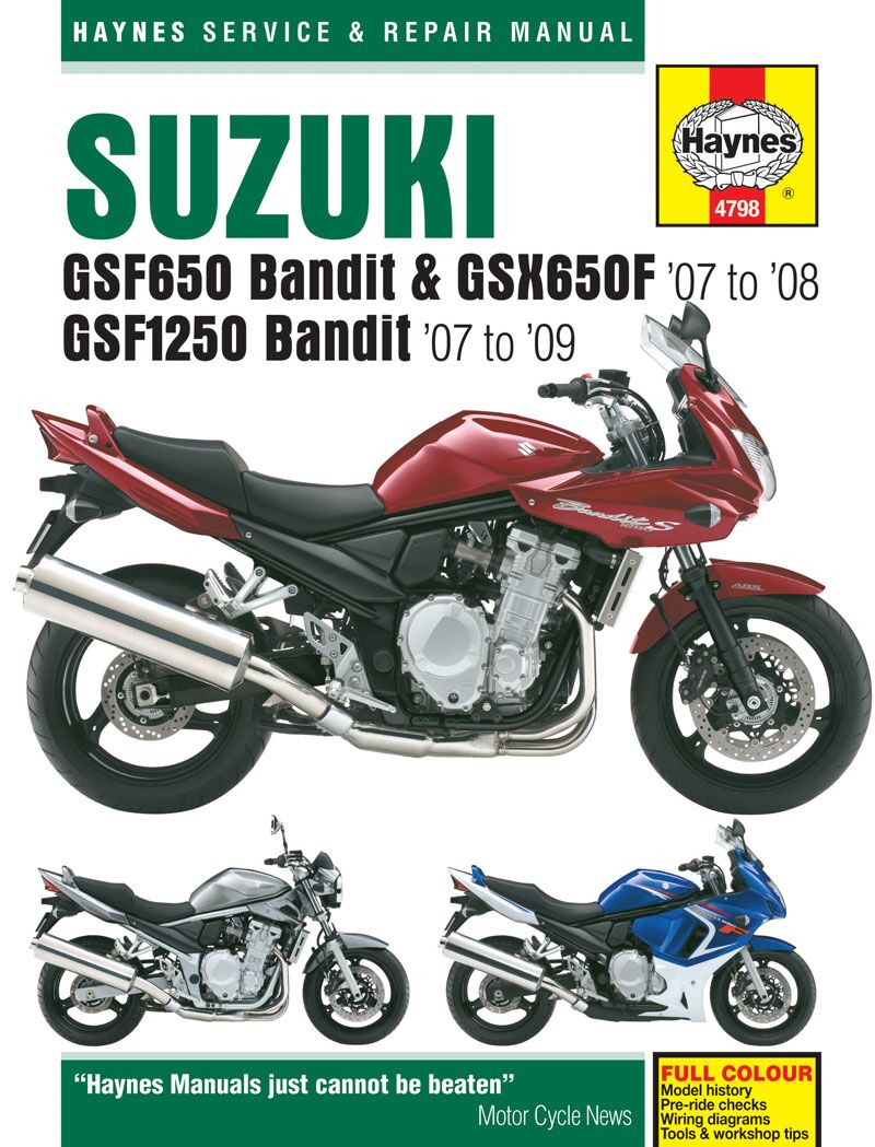 HAYNES Service Manual - Motorcycle - 9780857336392
