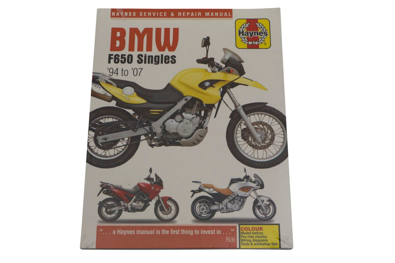 HAYNES Service Manual - Motorcycle - 9780857338662