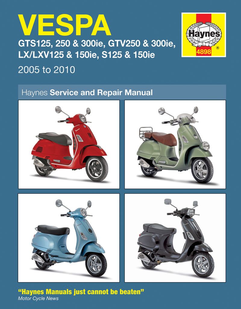 HAYNES Service Manual - Scooter - 9781785214189