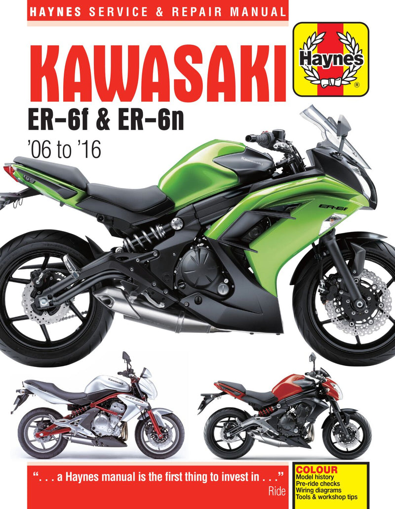 HAYNES Service Manual - Motorcycle - 9780857339232
