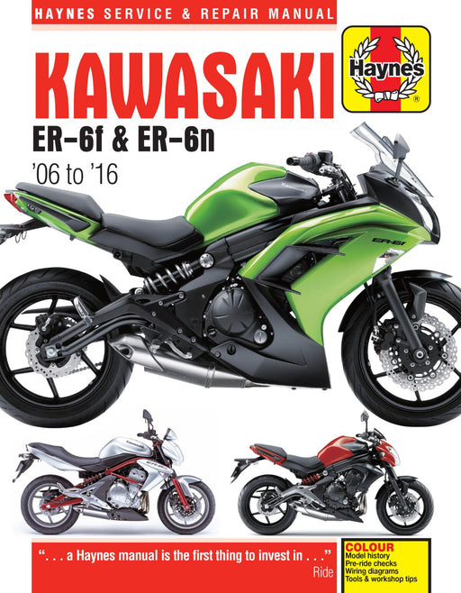 HAYNES Service Manual - Motorcycle - 9780857339232