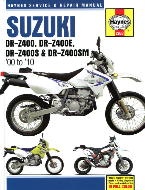HAYNES Service Manual - Motorcycle - 9781620922804