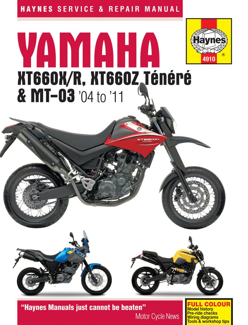 HAYNES Service Manual - Motorcycle - 9781785213700