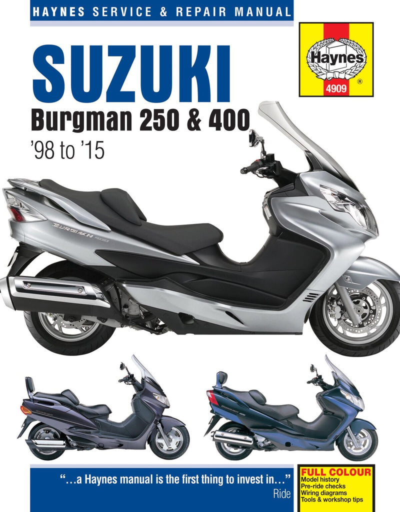 HAYNES Service Manual - Scooter - 9781785212857