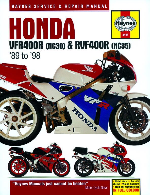HAYNES Service Manual - Motorcycle - 9780857339171