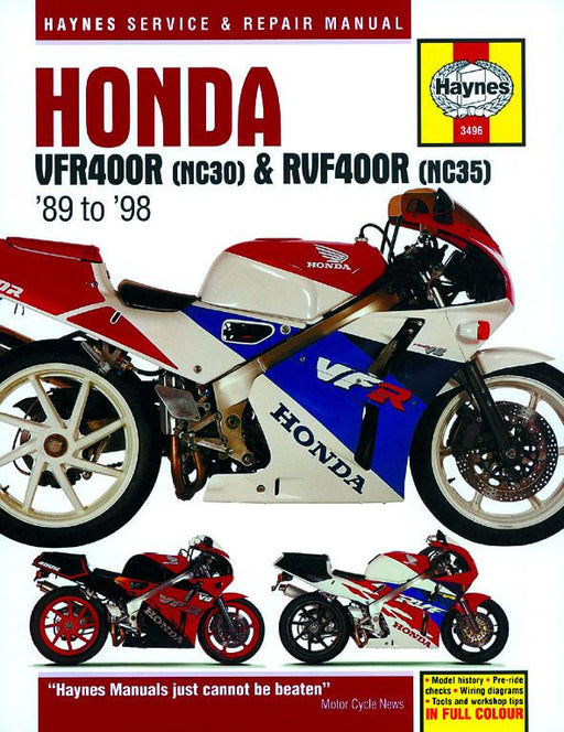 HAYNES Service Manual - Motorcycle - 9780857339171