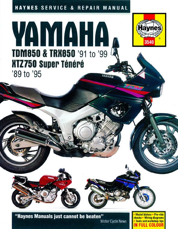 HAYNES Service Manual - Motorcycle - 9781785210112