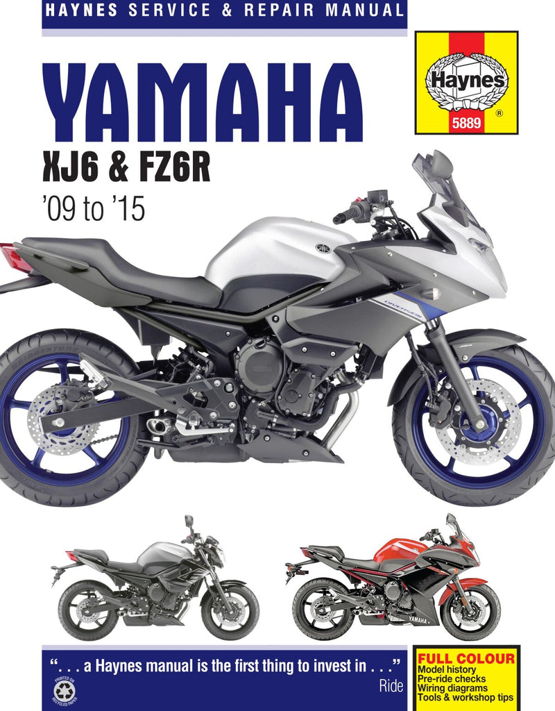 HAYNES Service Manual - Motorcycle - 9780857338891