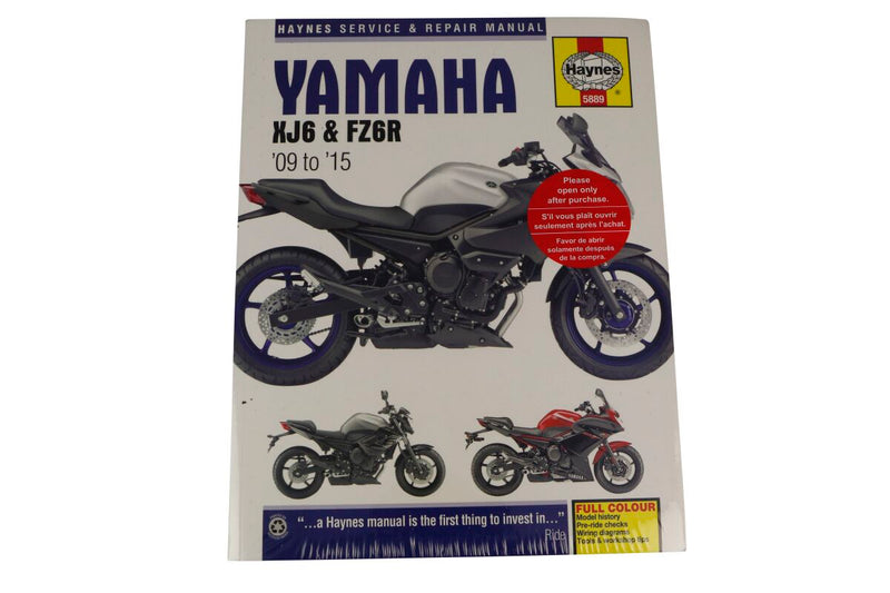 HAYNES Service Manual - Motorcycle - 9780857338891
