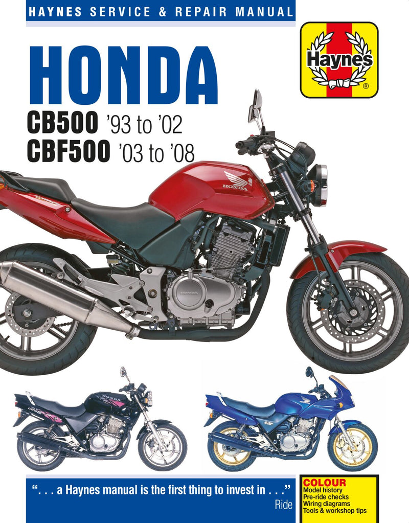 HAYNES Service Manual - Motorcycle - 9781785210013