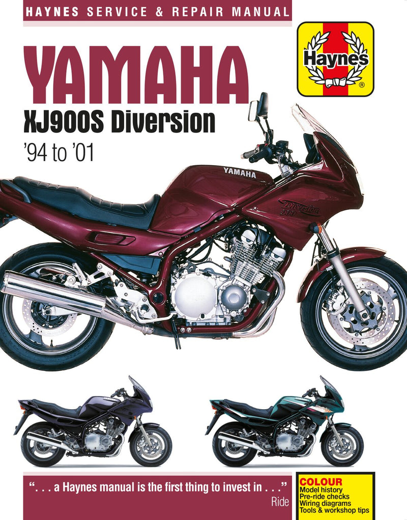 HAYNES Service Manual - Motorcycle - 9780857339041