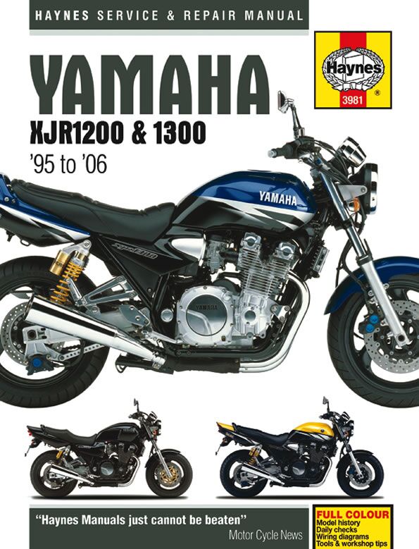 HAYNES Service Manual - Motorcycle - 9780857339904