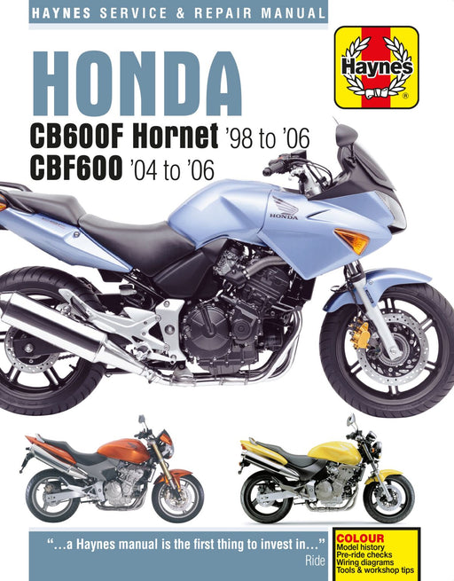 HAYNES Service Manual - Motorcycle - 9780857339409