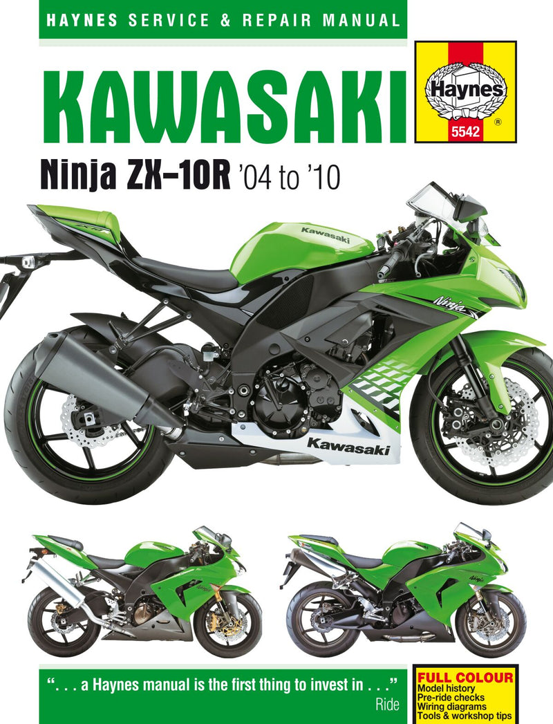 HAYNES Service Manual - Motorcycle - 9780857335425