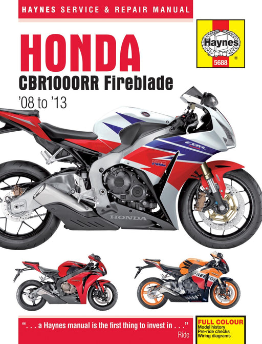 HAYNES Service Manual - Motorcycle - 9781785214448