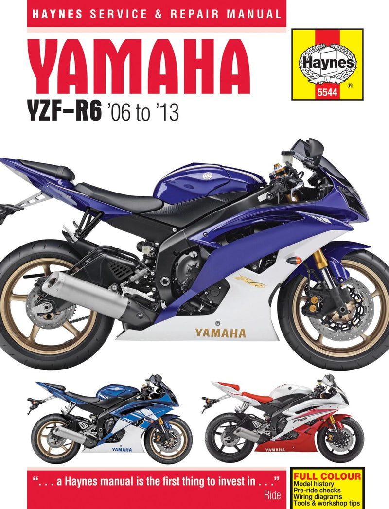 HAYNES Service Manual - Motorcycle - 9781785214943