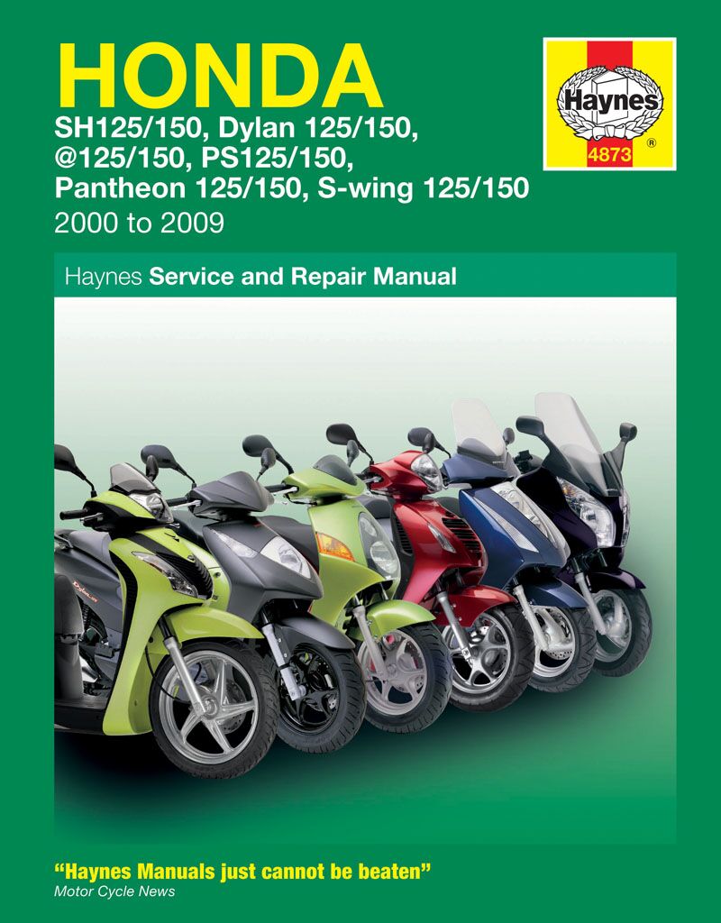 HAYNES Service Manual - Scooter - 9781844258734