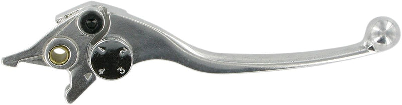 Parts Unlimited Replacement Brake Lever - Polished, Silver - L99-64971