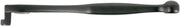 Parts Unlimited Replacement Clutch Lever - Black, Polished - 1AE-83912-00
