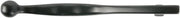 Parts Unlimited Replacement Brake Lever - Black, Polished - 2J2-83922-00